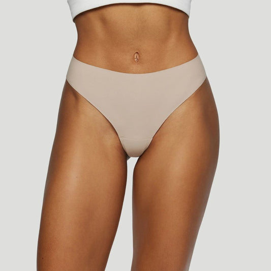 Tanga mi-haut nude ( Lot de 3 )