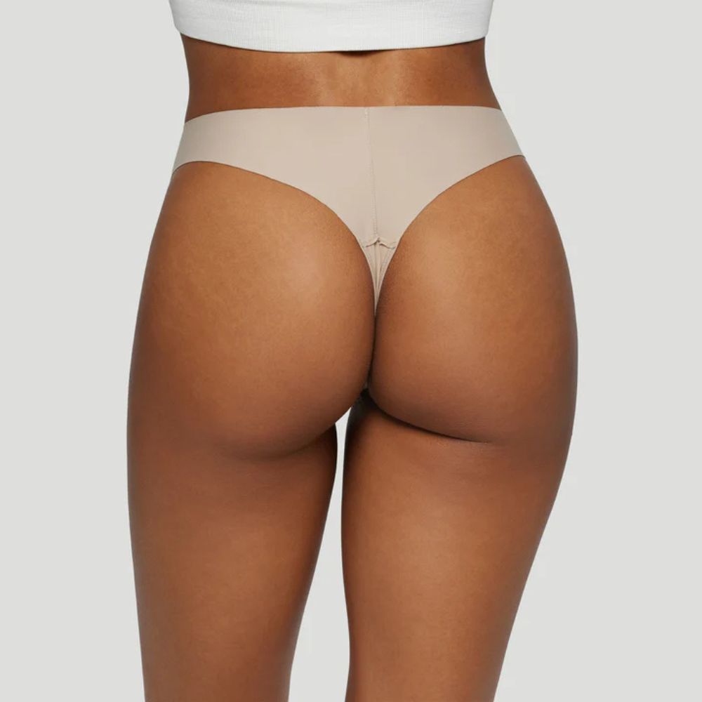 Tanga mi-haut nude ( Lot de 3 )