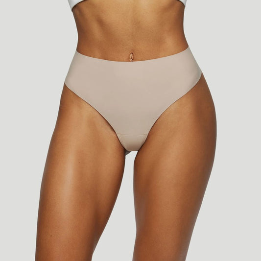 Tanga taille haute nude ( Lot de 3 )